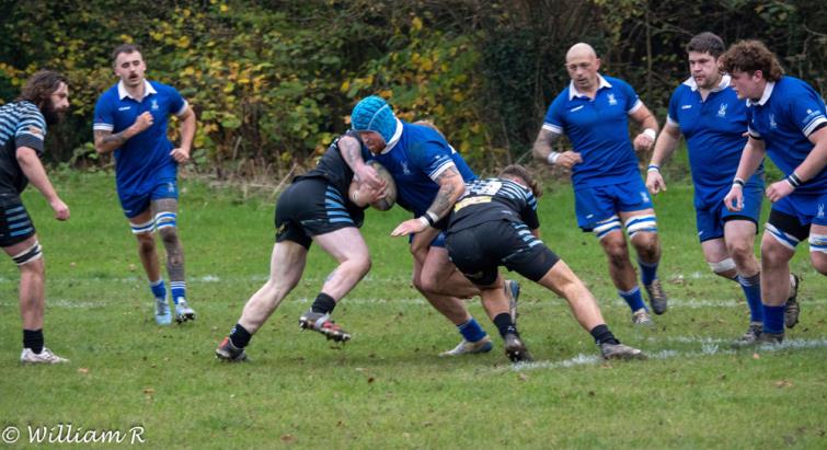 More action as The Blues win at Pontyberem (William John)